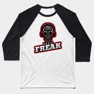 Music Freak Baseball T-Shirt